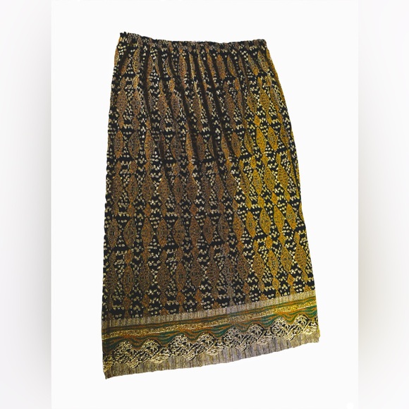 Y2K “Brochure” Midi Skirt - Picture 1 of 7